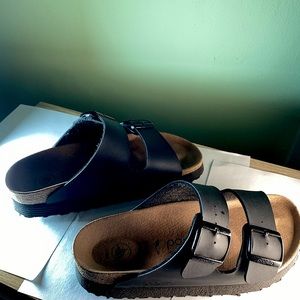 Black Birkenstock Papillio Platform, Size EU 37, vegan